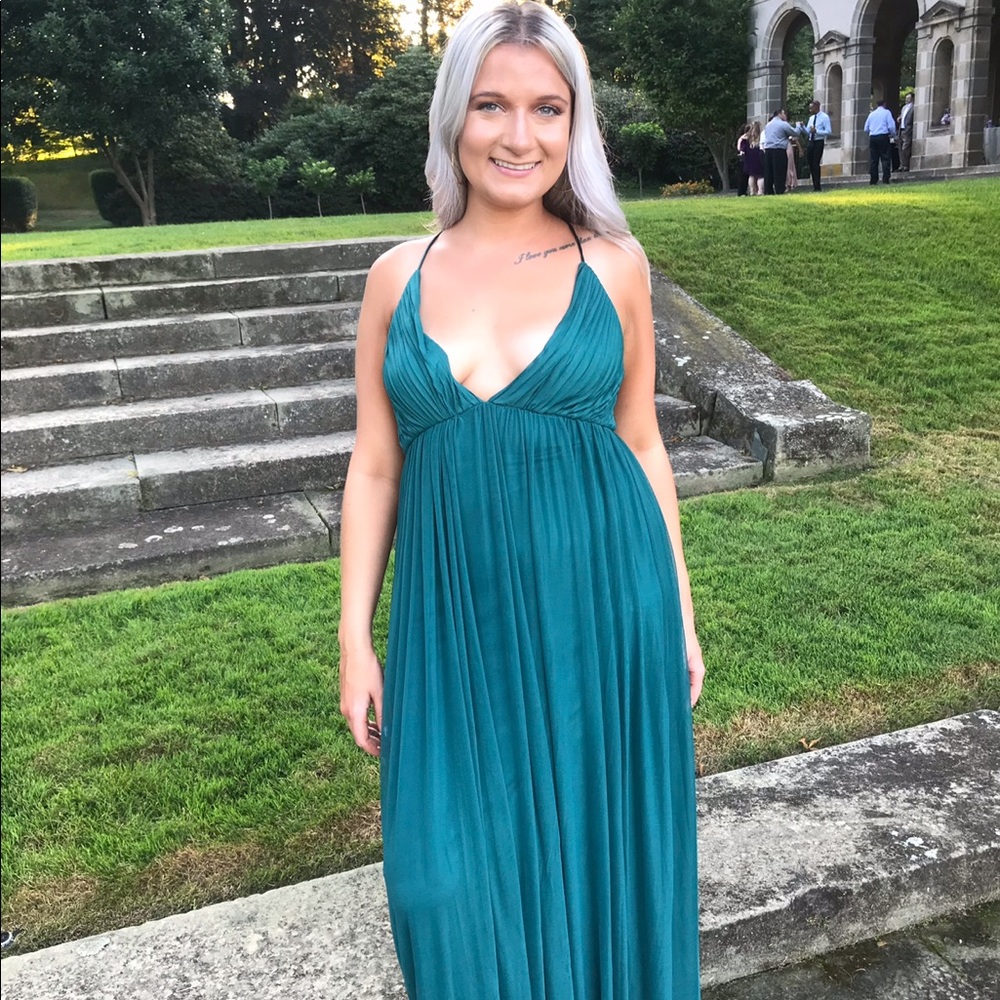 Teal Maxi Dress